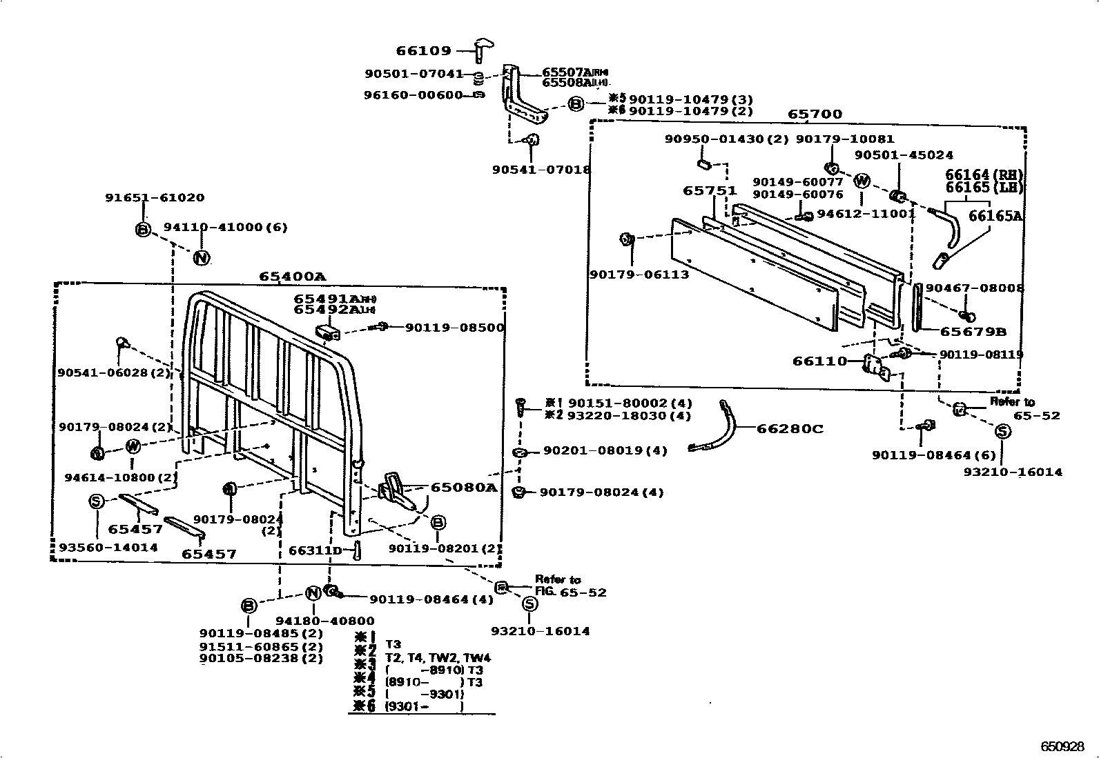 Parts diagram