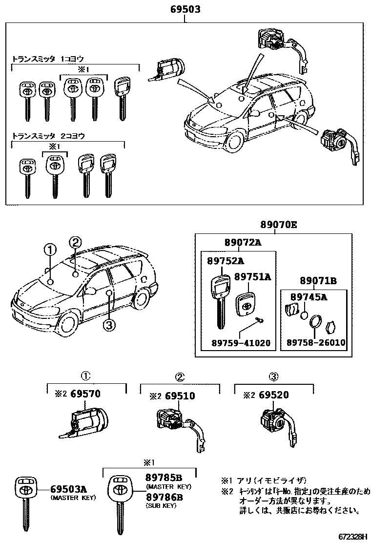 Parts diagram