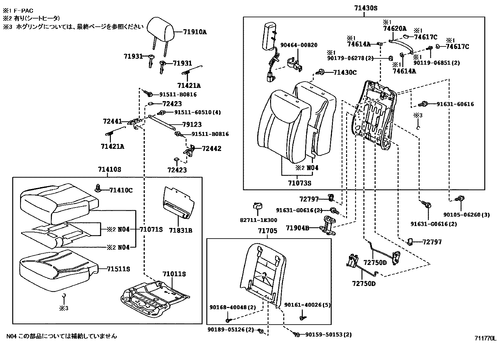 Parts diagram