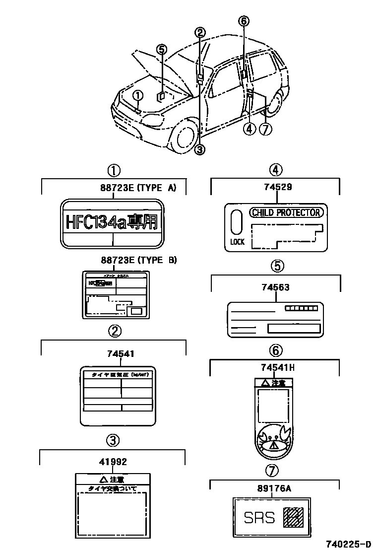 Parts diagram
