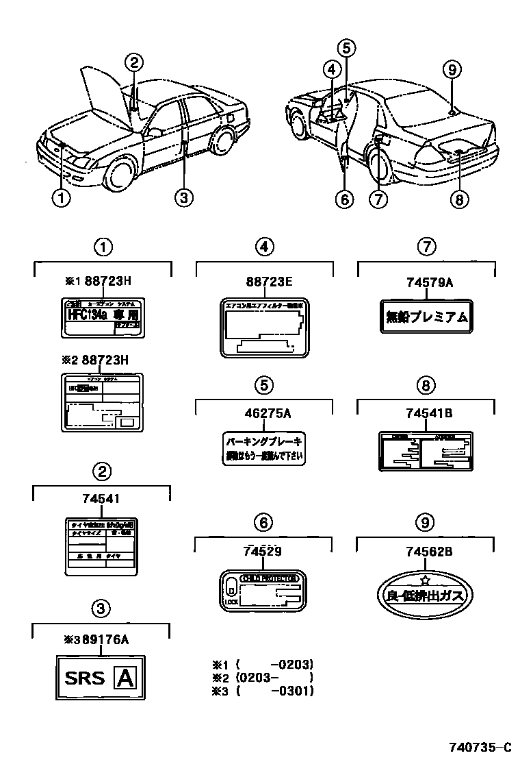 Parts diagram