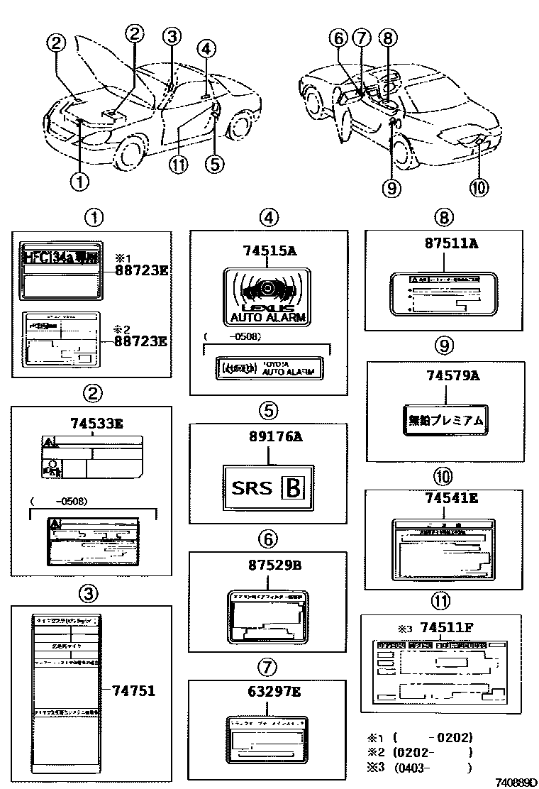 Parts diagram