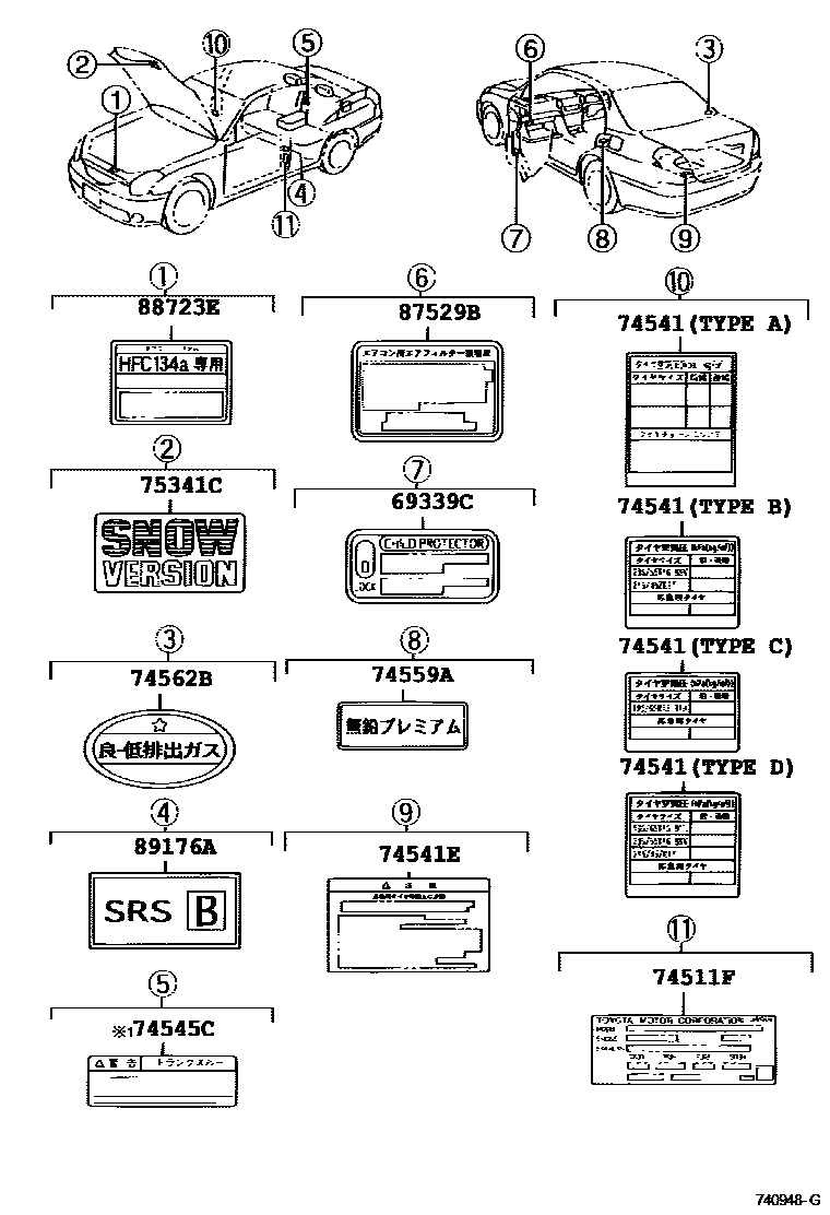 Parts diagram