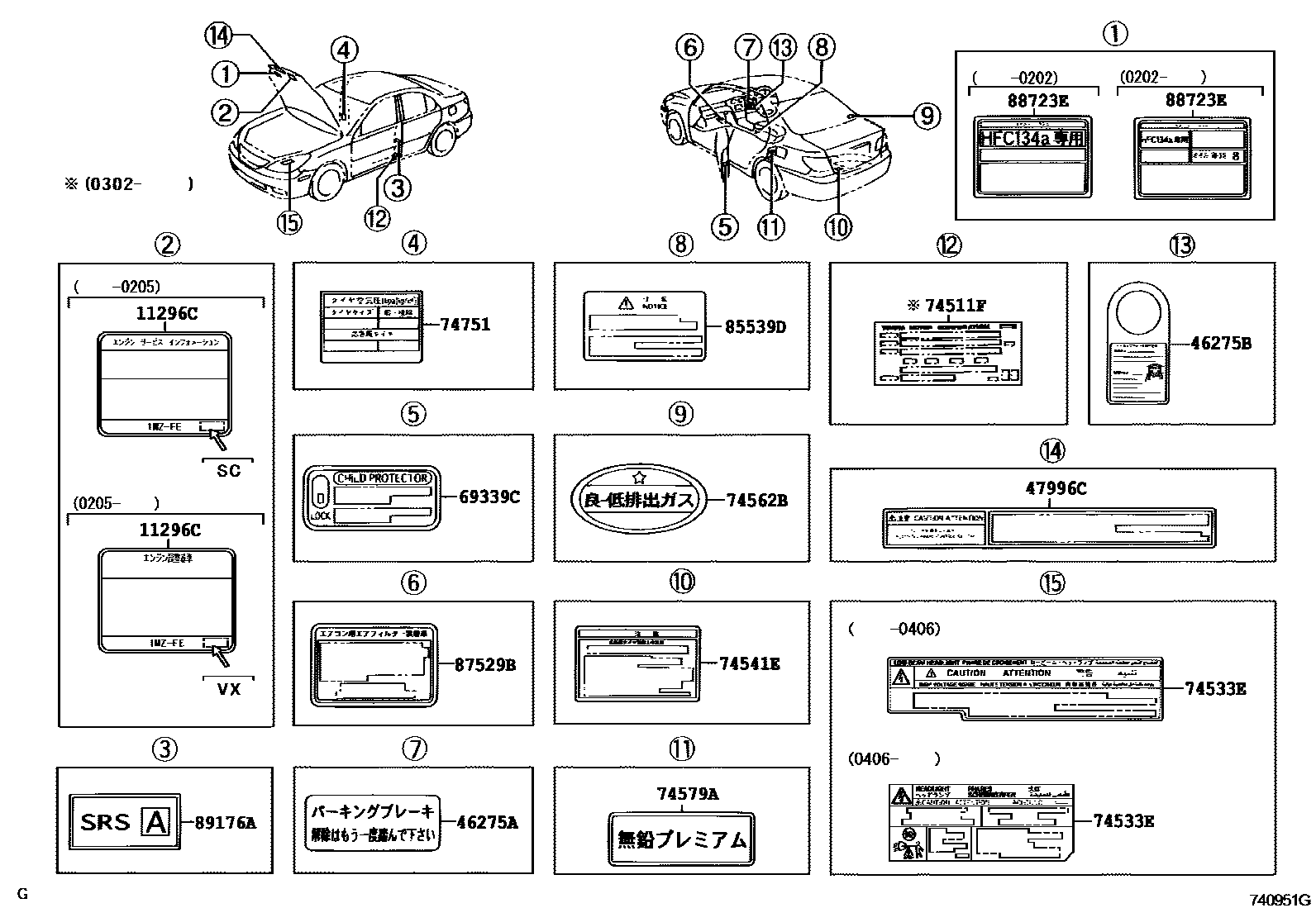 Parts diagram