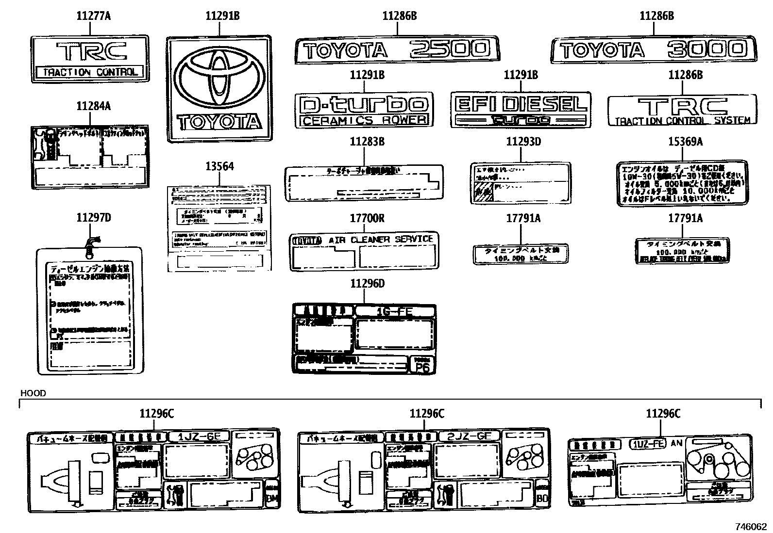 Parts diagram