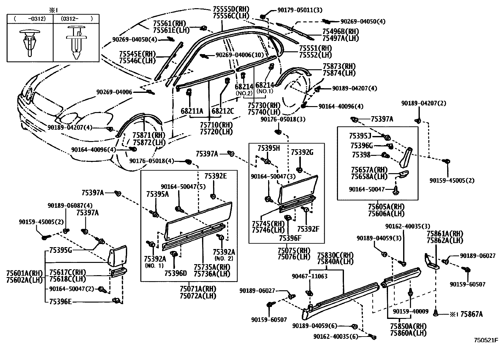 Parts diagram