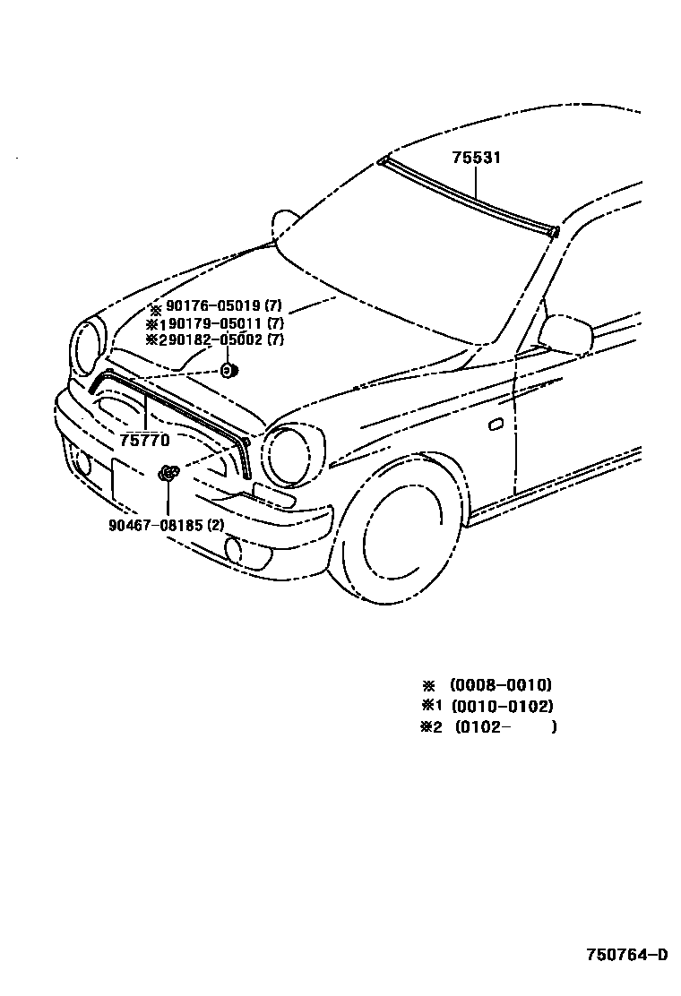 Parts diagram