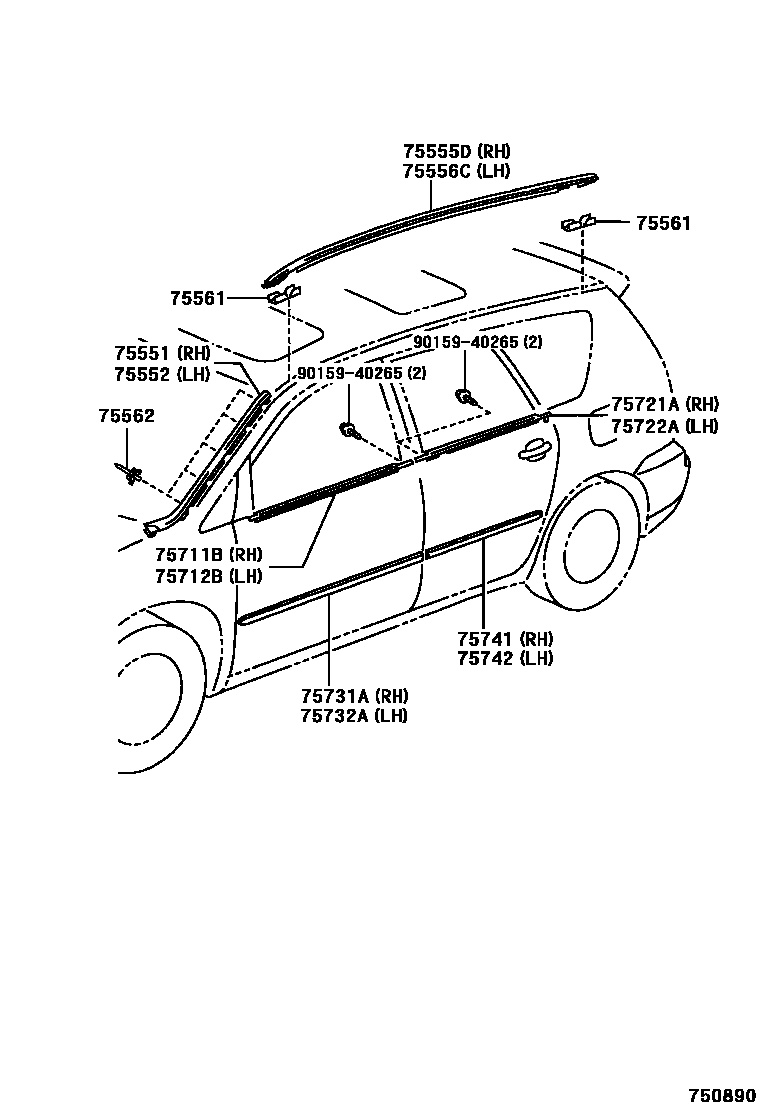 Parts diagram