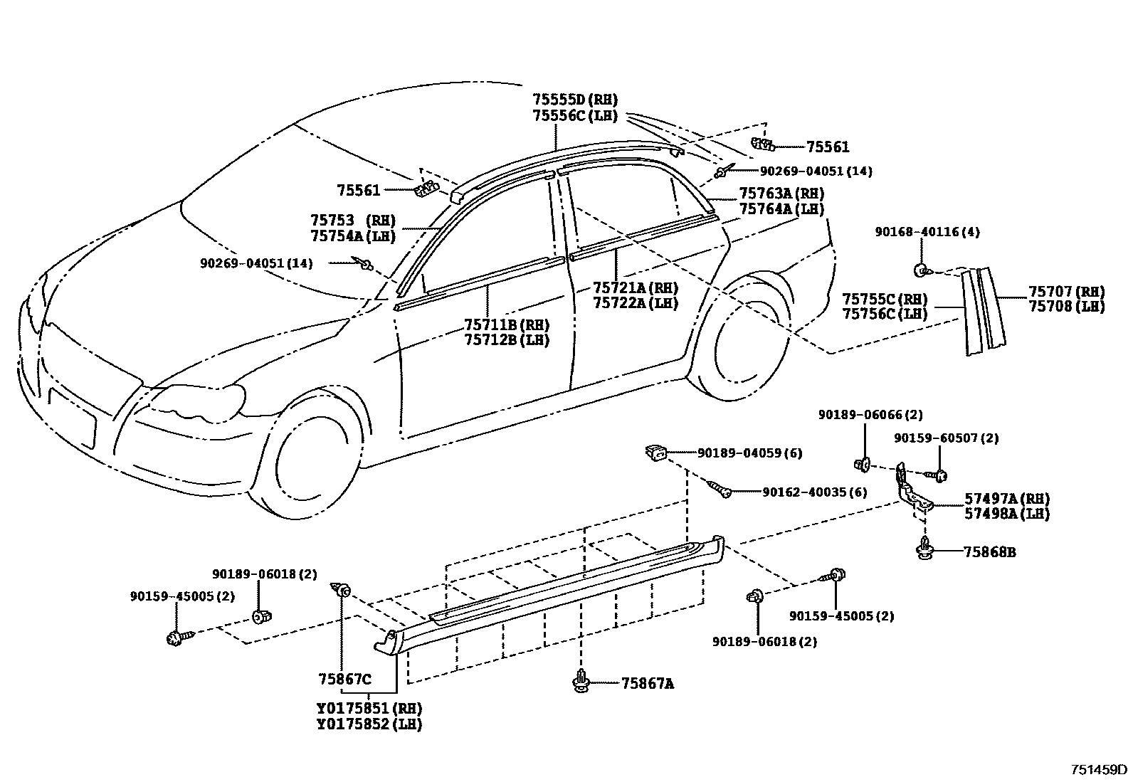 Parts diagram