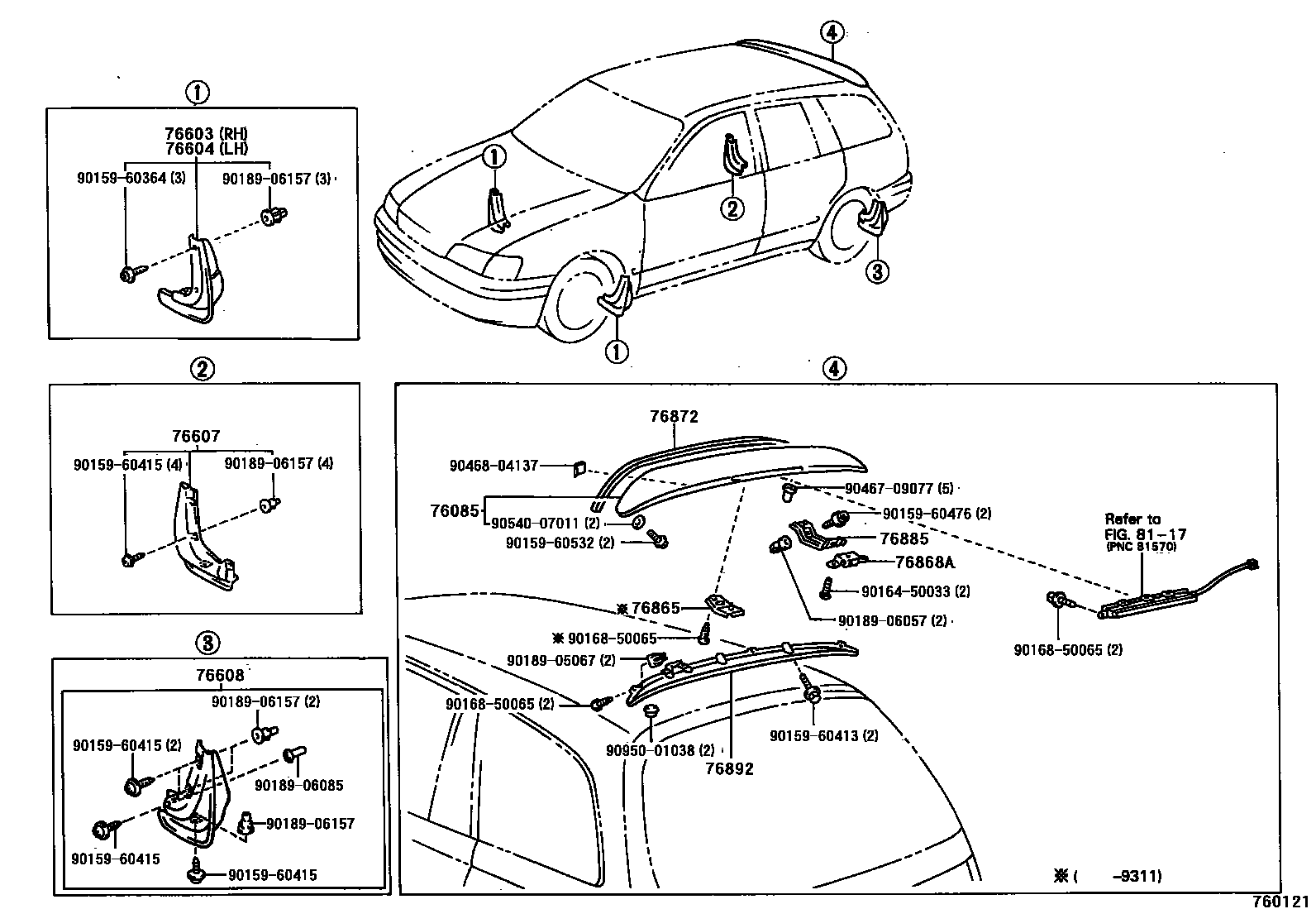 Parts diagram
