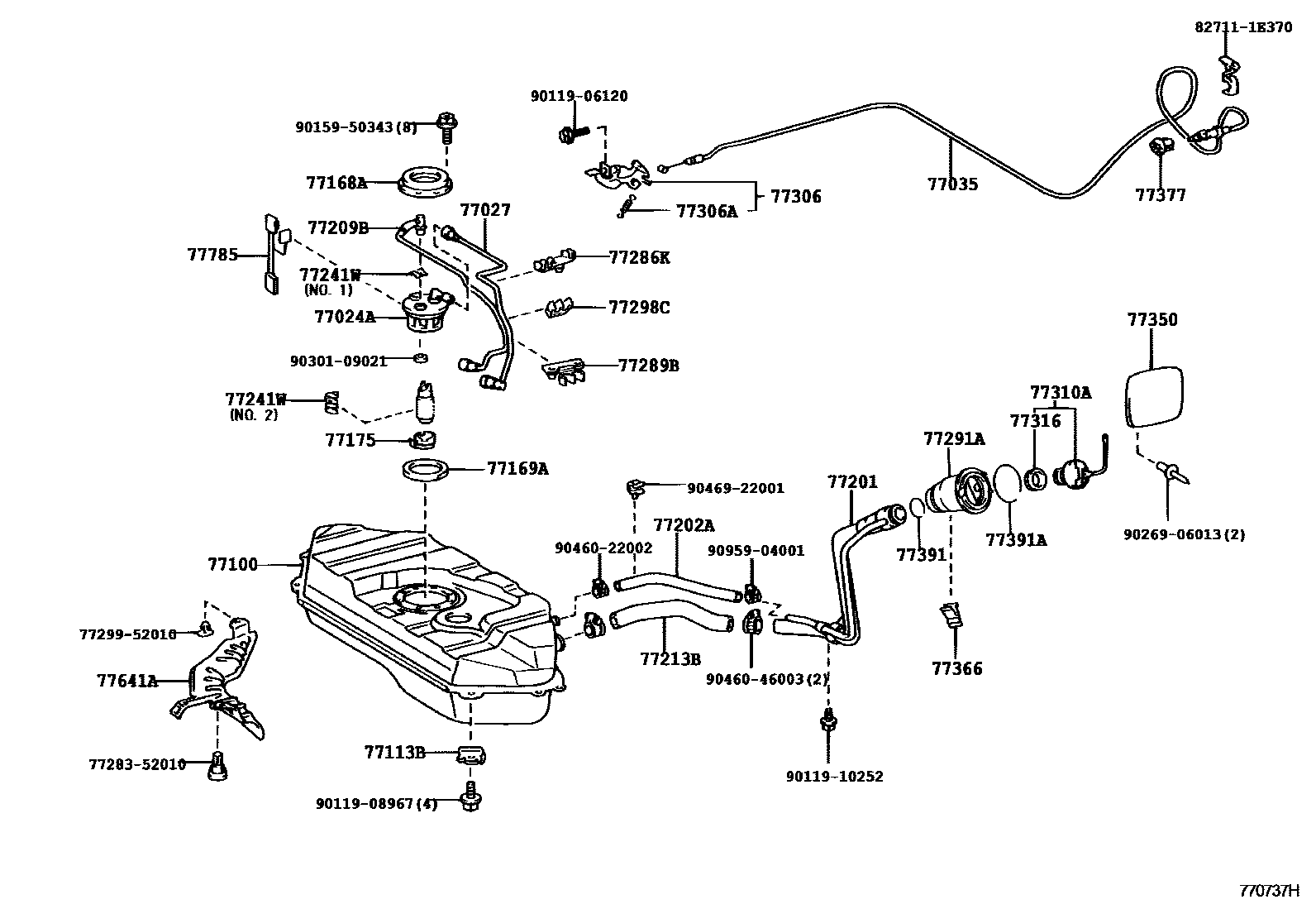 Parts diagram