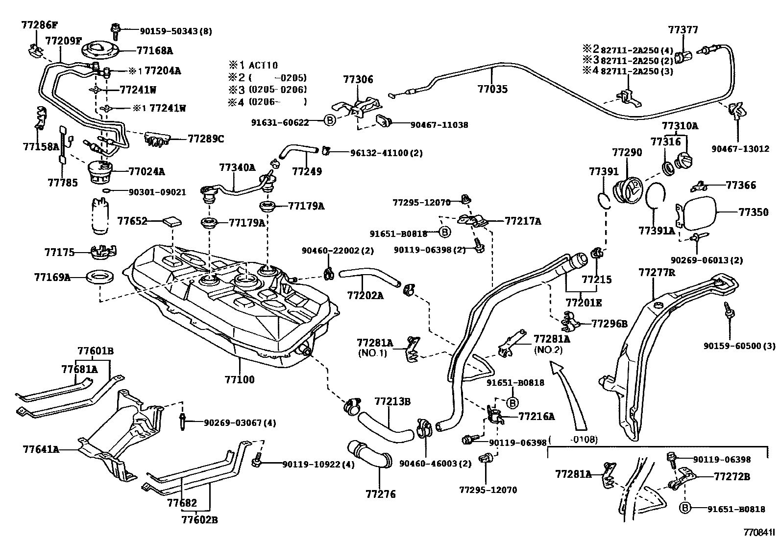 Parts diagram