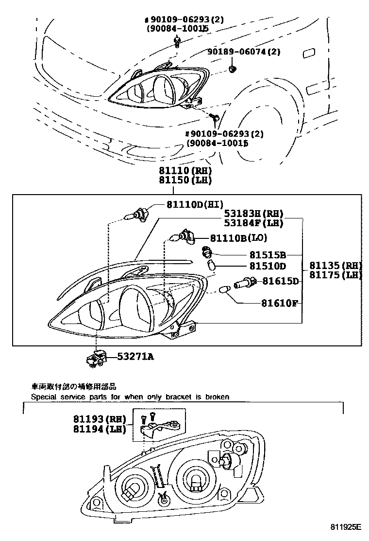 Parts diagram
