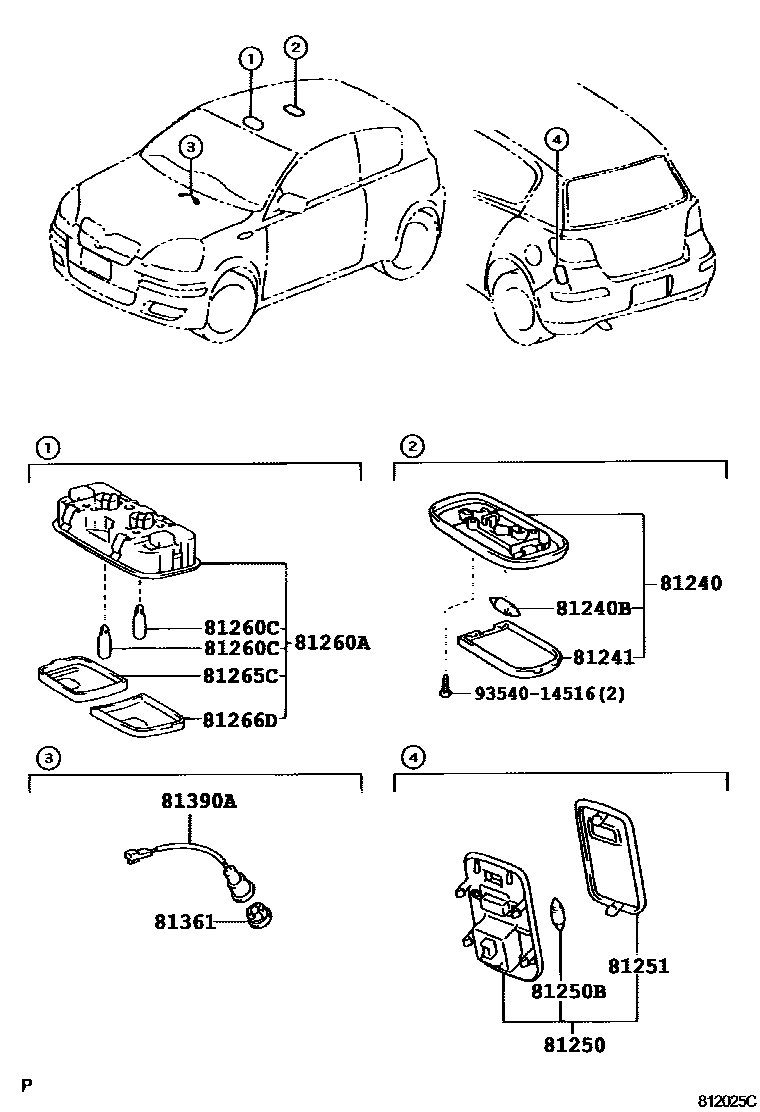 Parts diagram