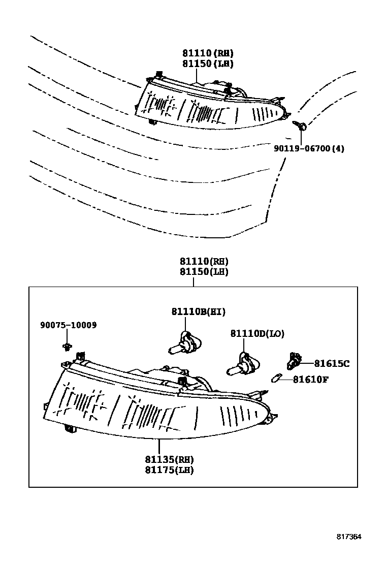 Parts diagram