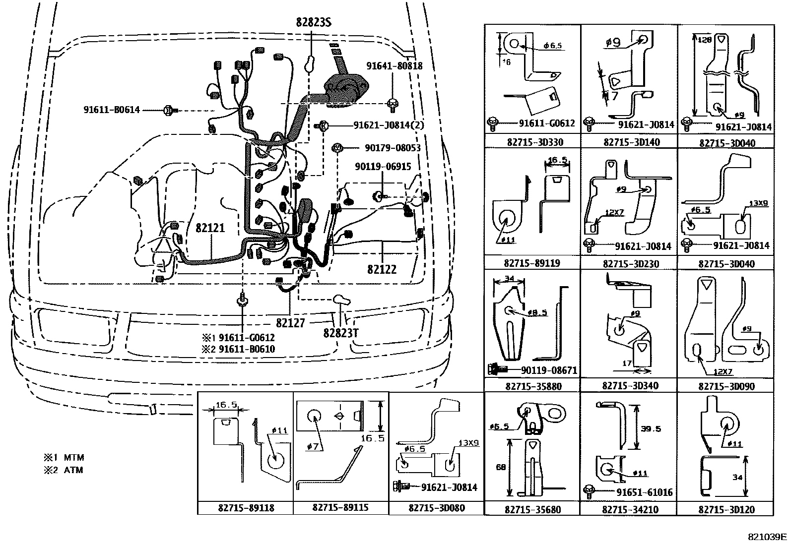 Parts diagram