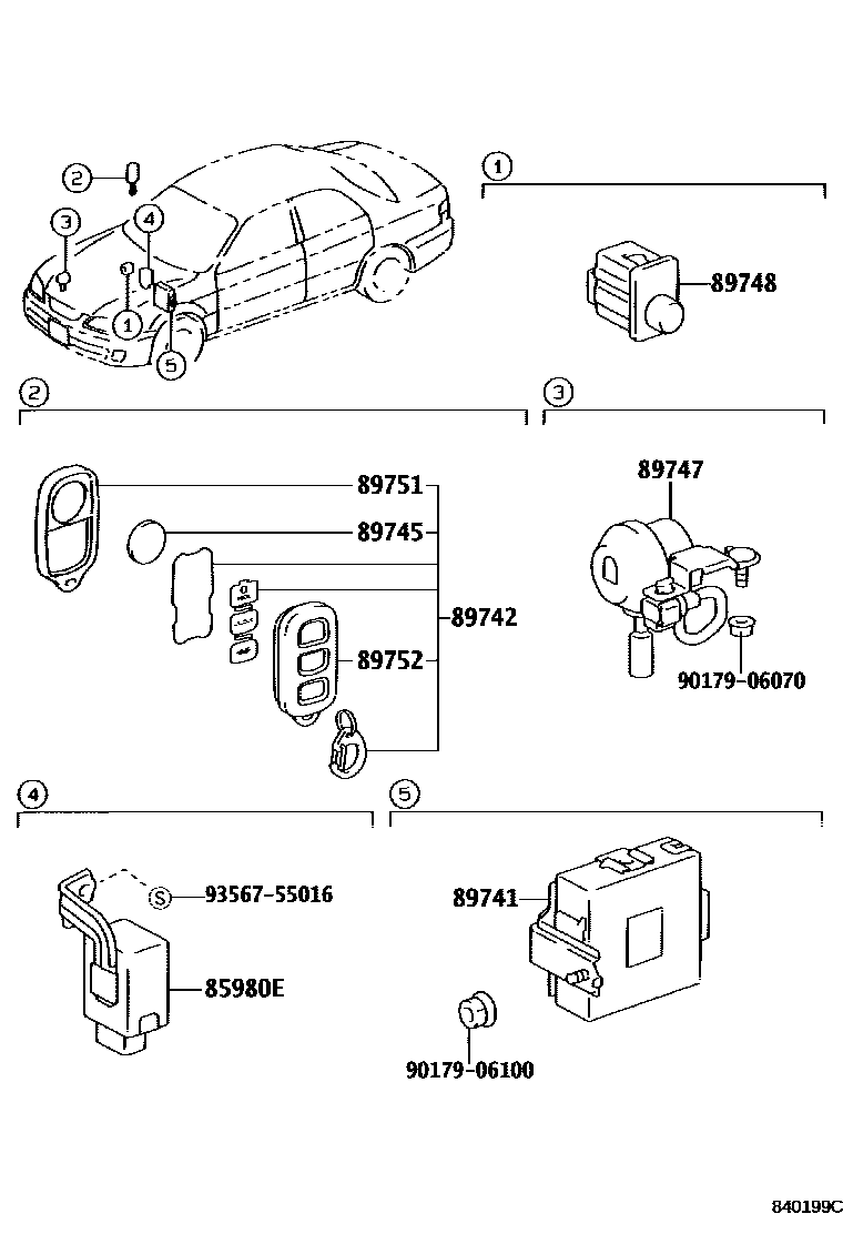 Parts diagram