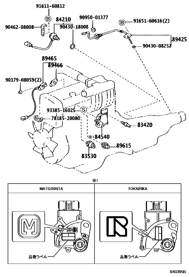 Parts diagram