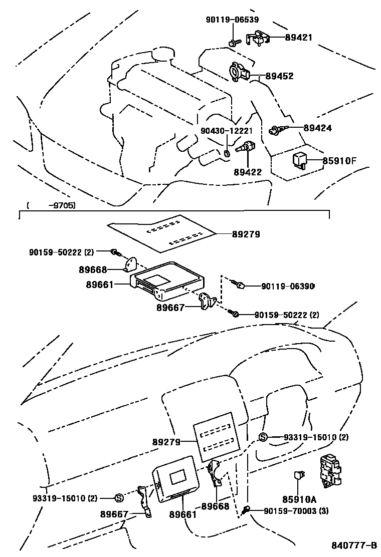 Parts diagram