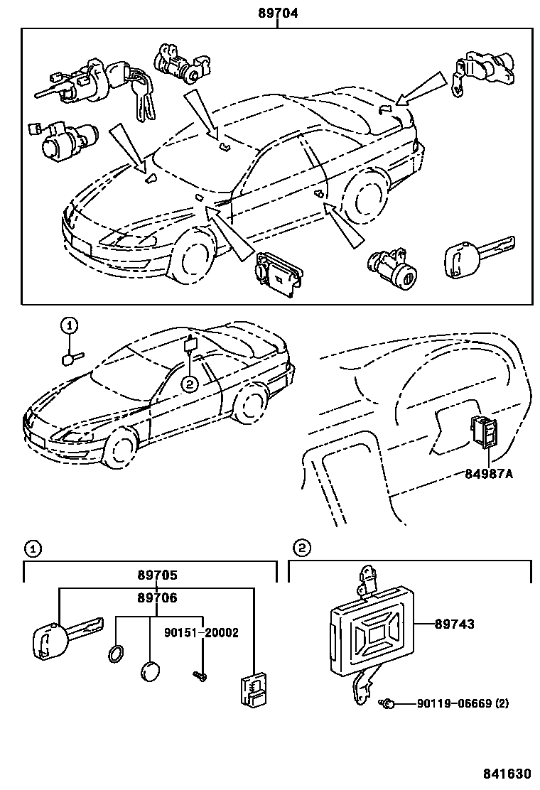 Parts diagram
