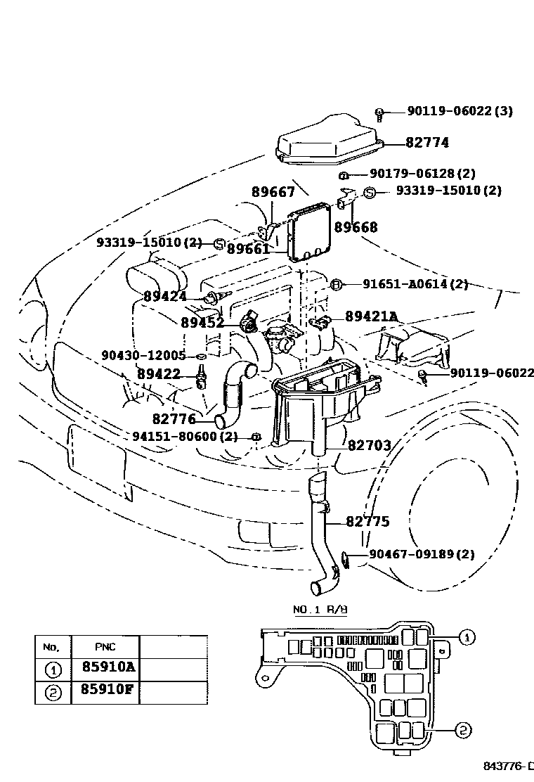 Parts diagram