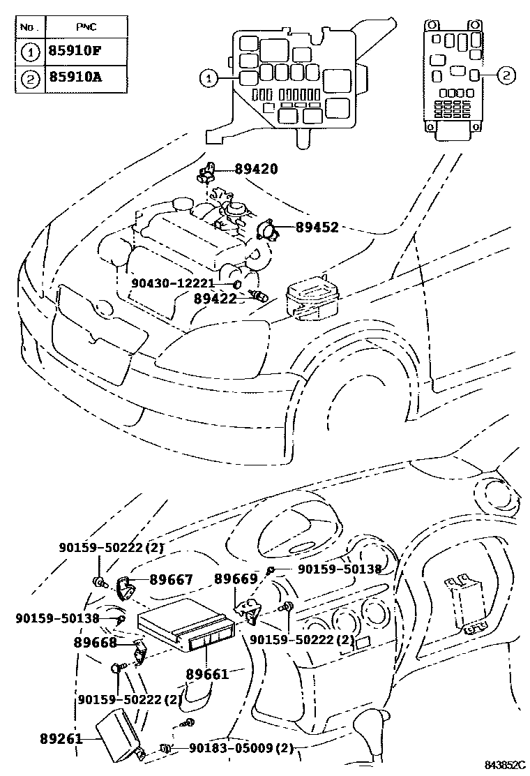 Parts diagram