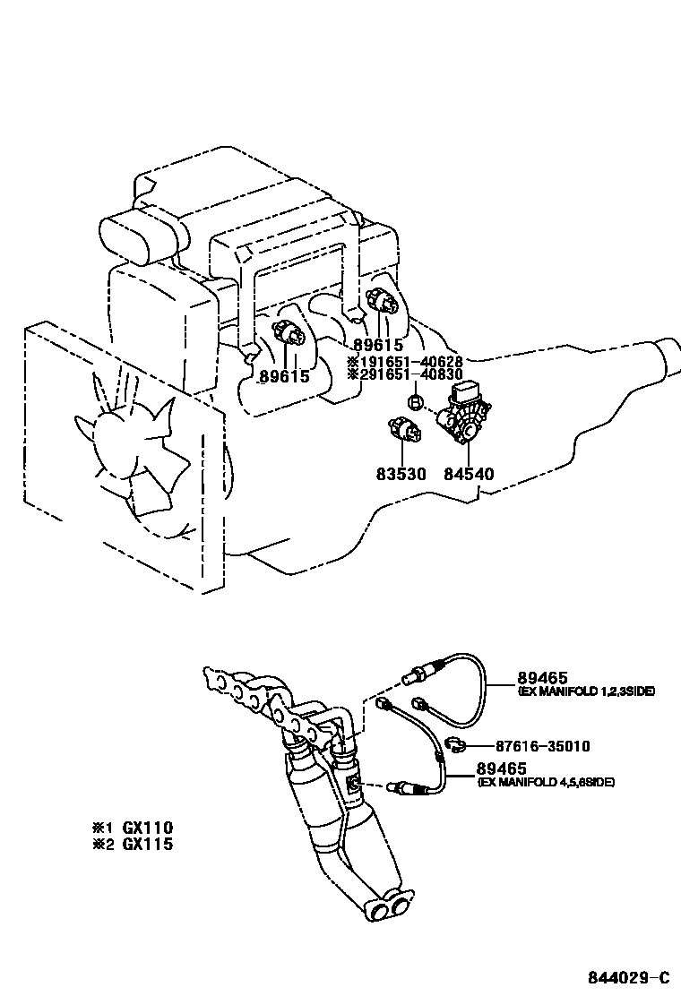Parts diagram