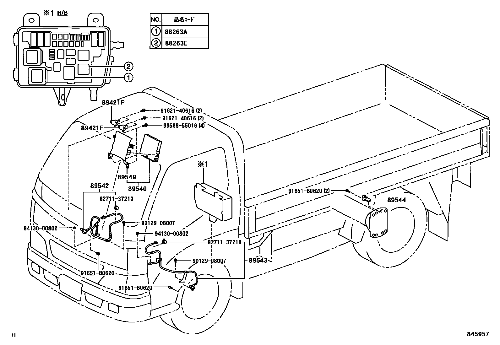 Parts diagram