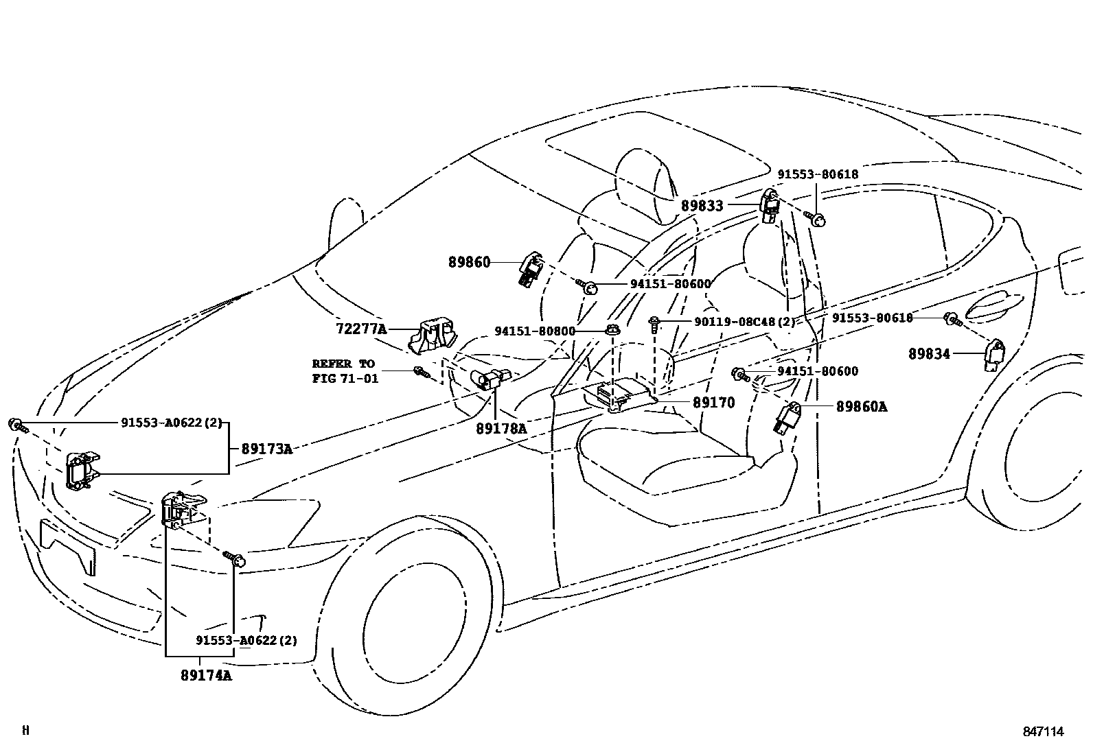 Parts diagram