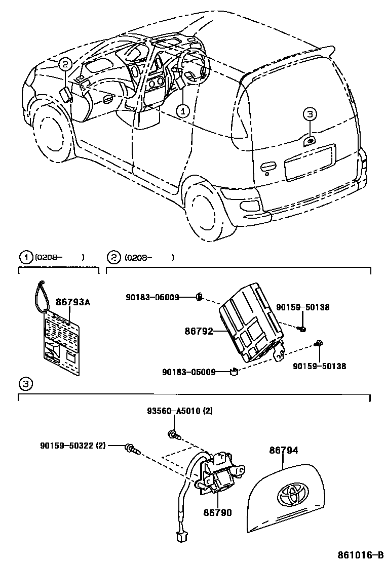 Parts diagram