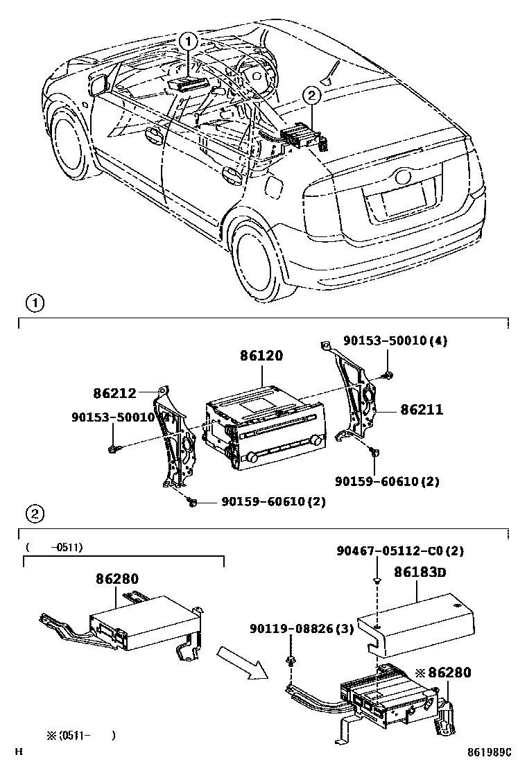 Parts diagram