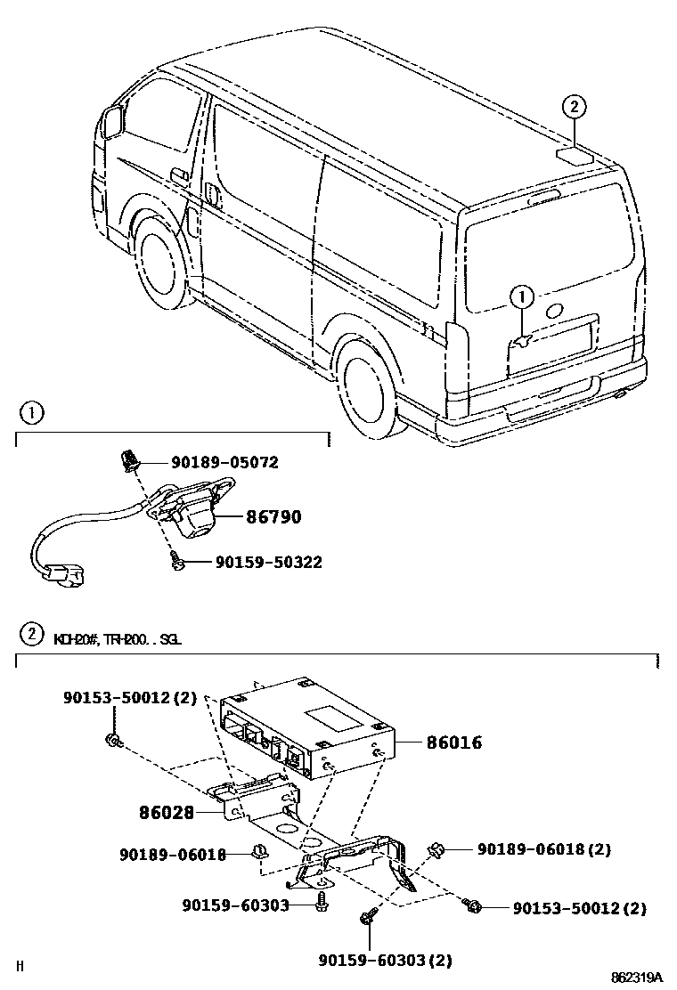 Parts diagram
