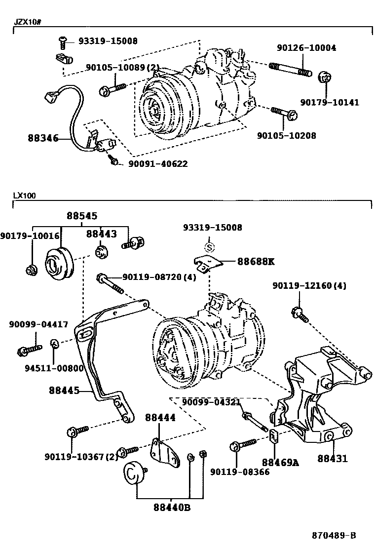 Parts diagram