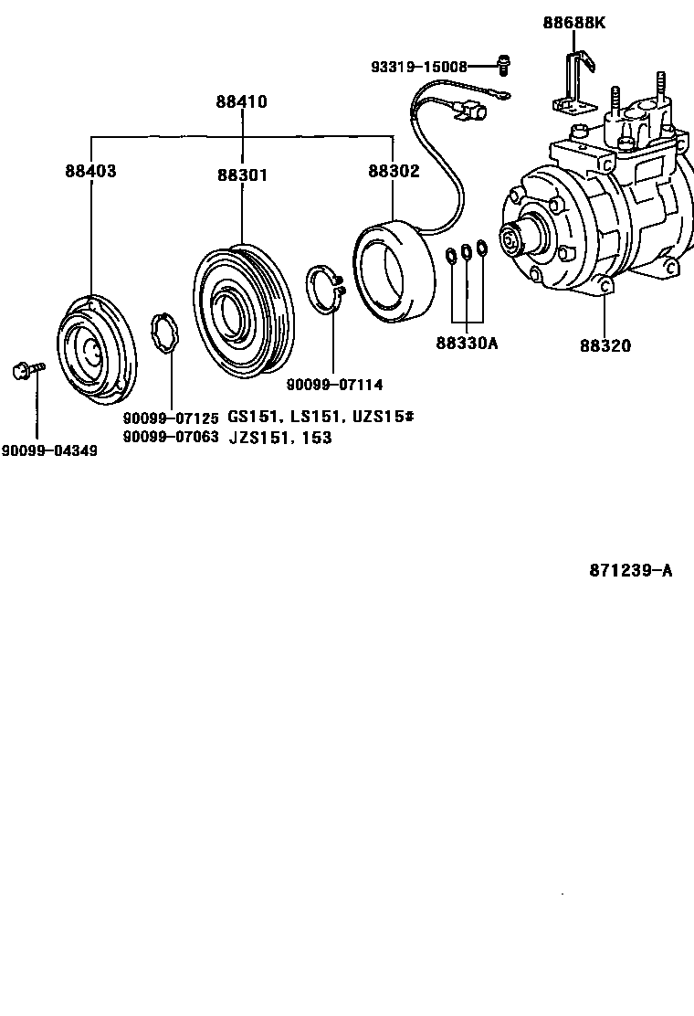 Parts diagram
