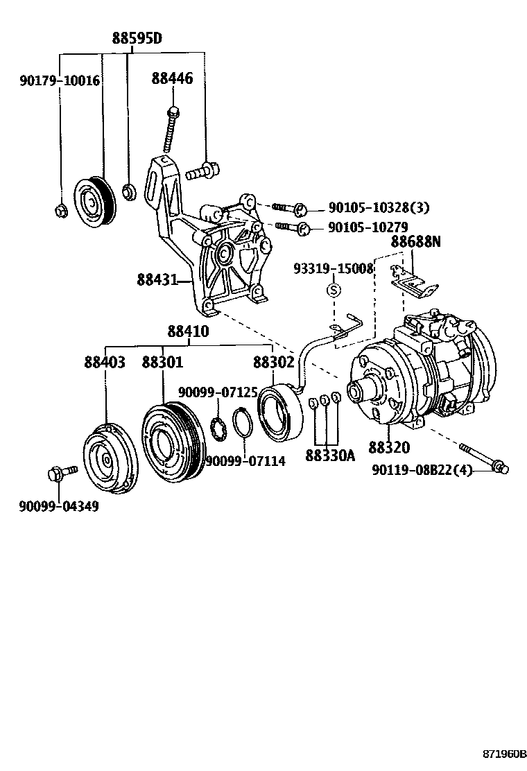 Parts diagram