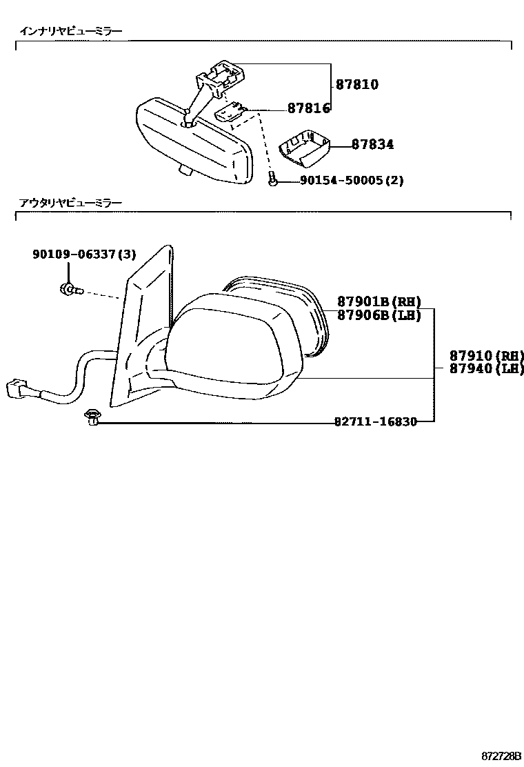 Parts diagram