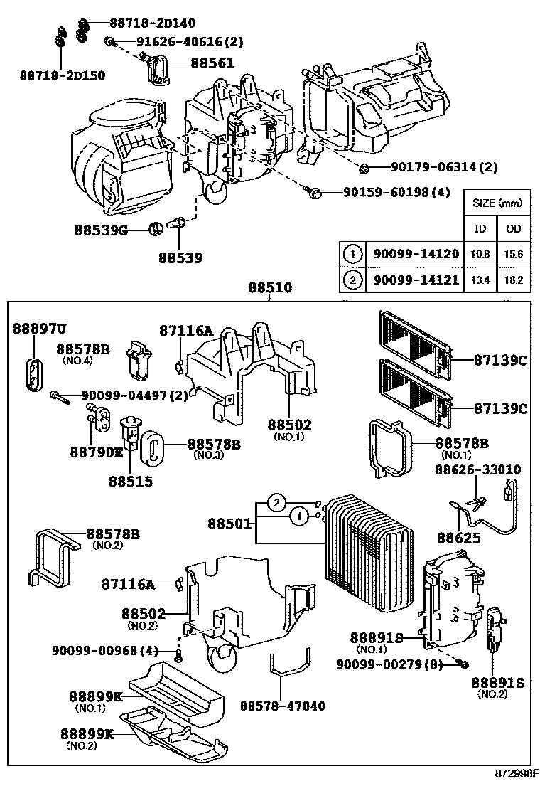 Parts diagram
