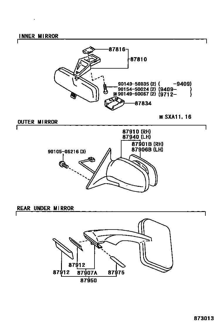 Parts diagram