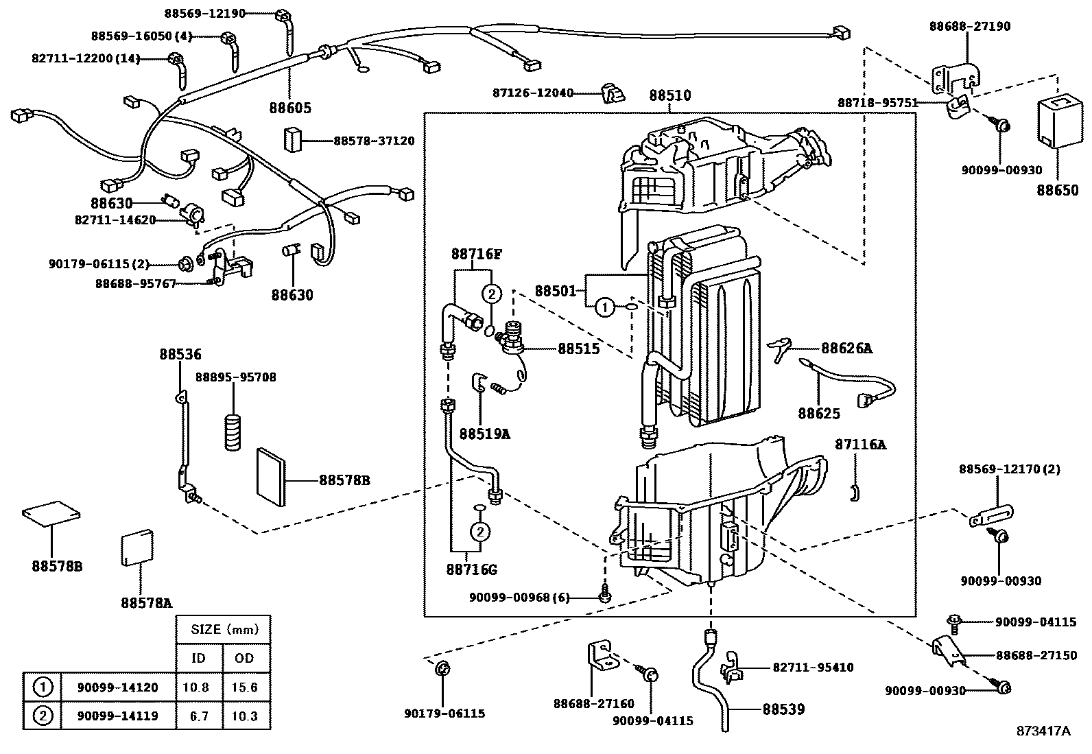 Parts diagram