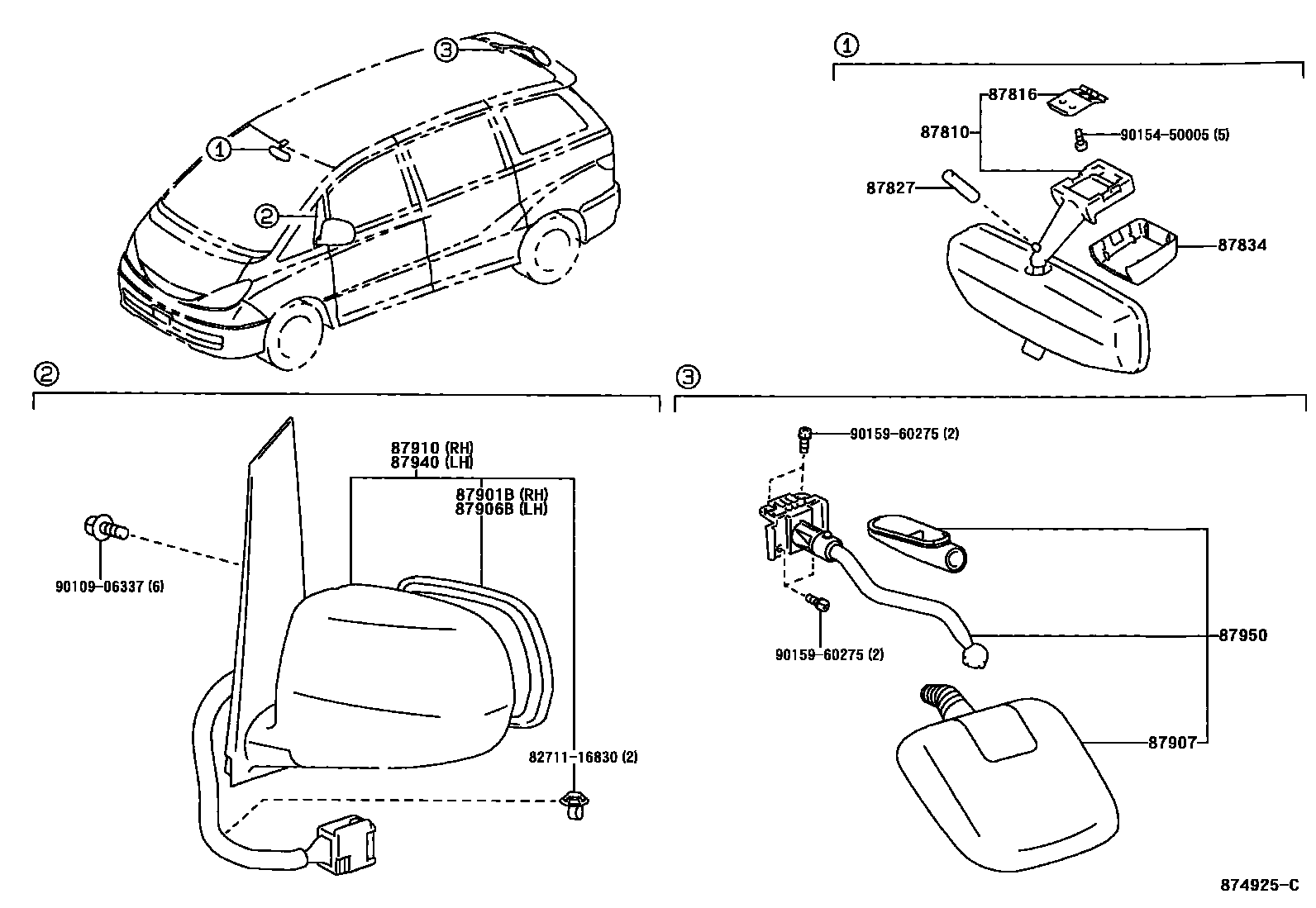 Parts diagram