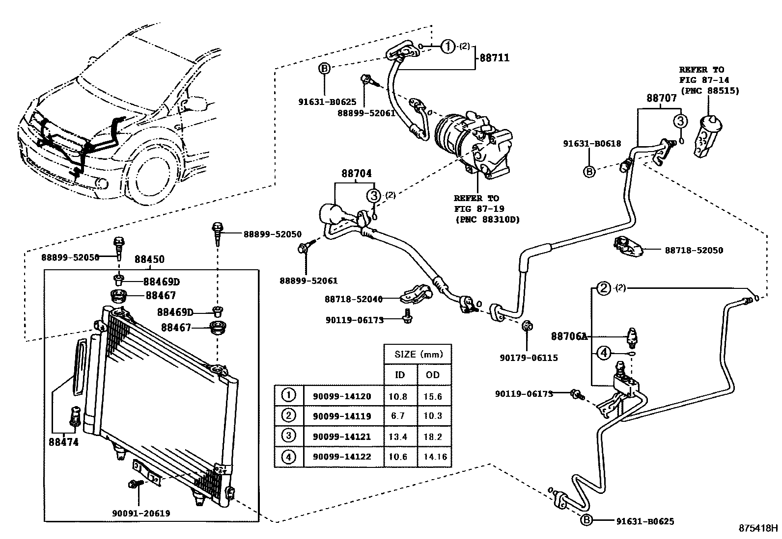 Parts diagram