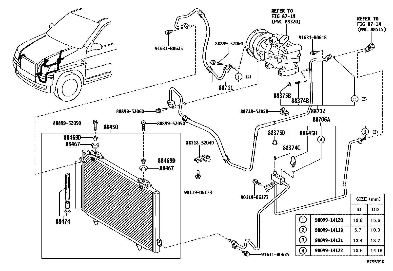 Parts diagram