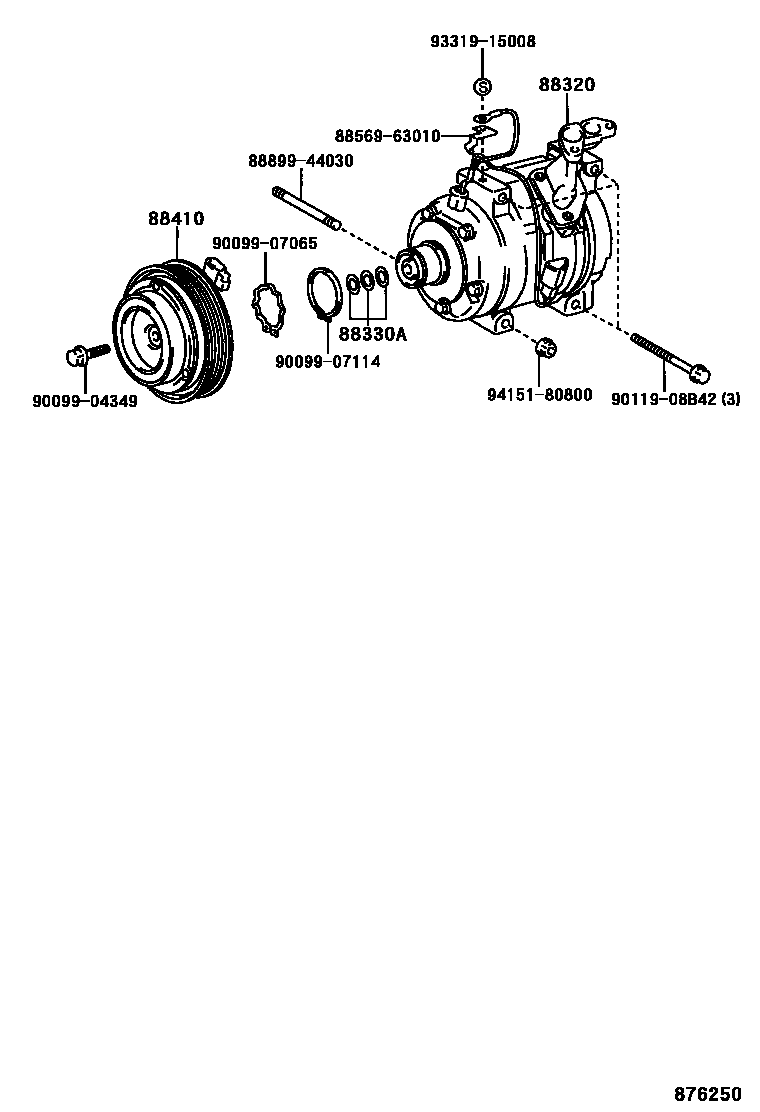 Parts diagram