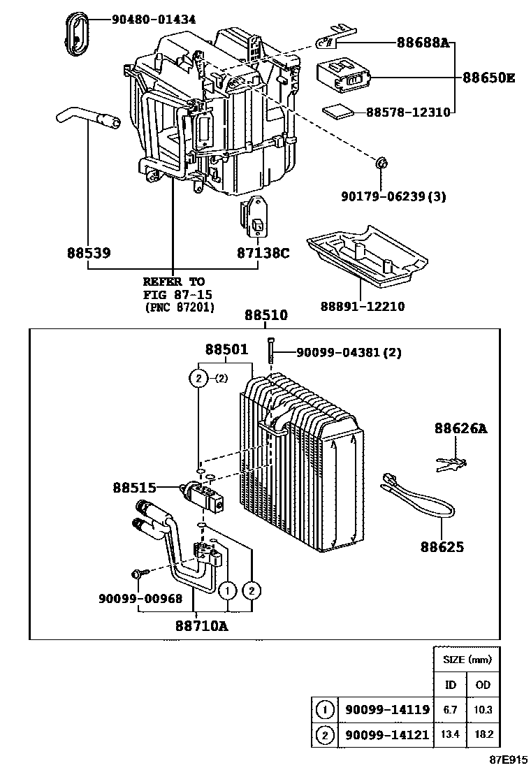 Parts diagram