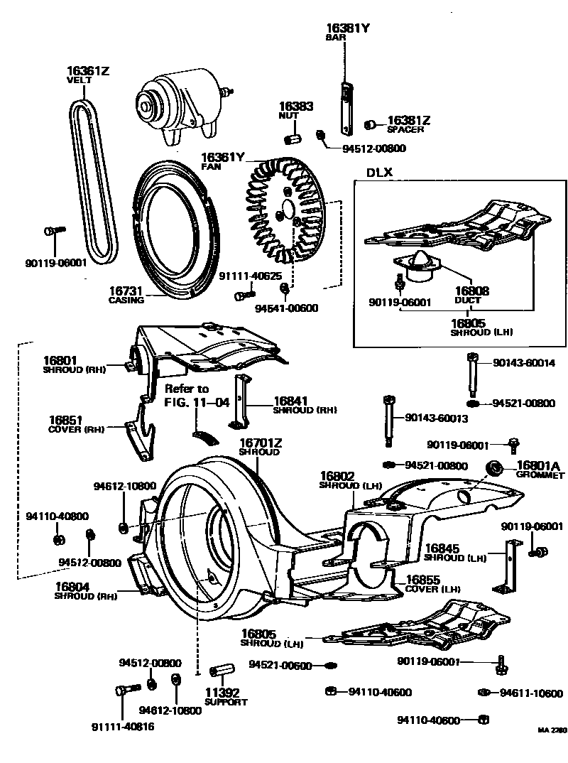 Parts diagram