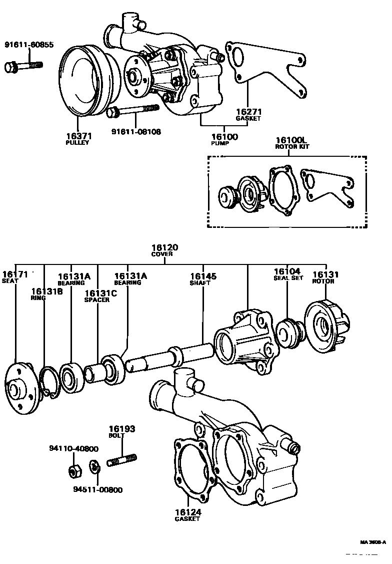 Parts diagram