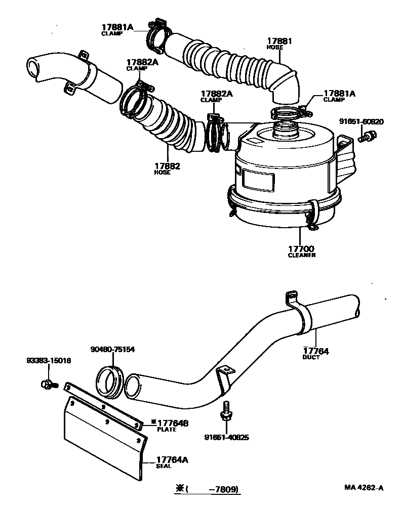 Parts diagram