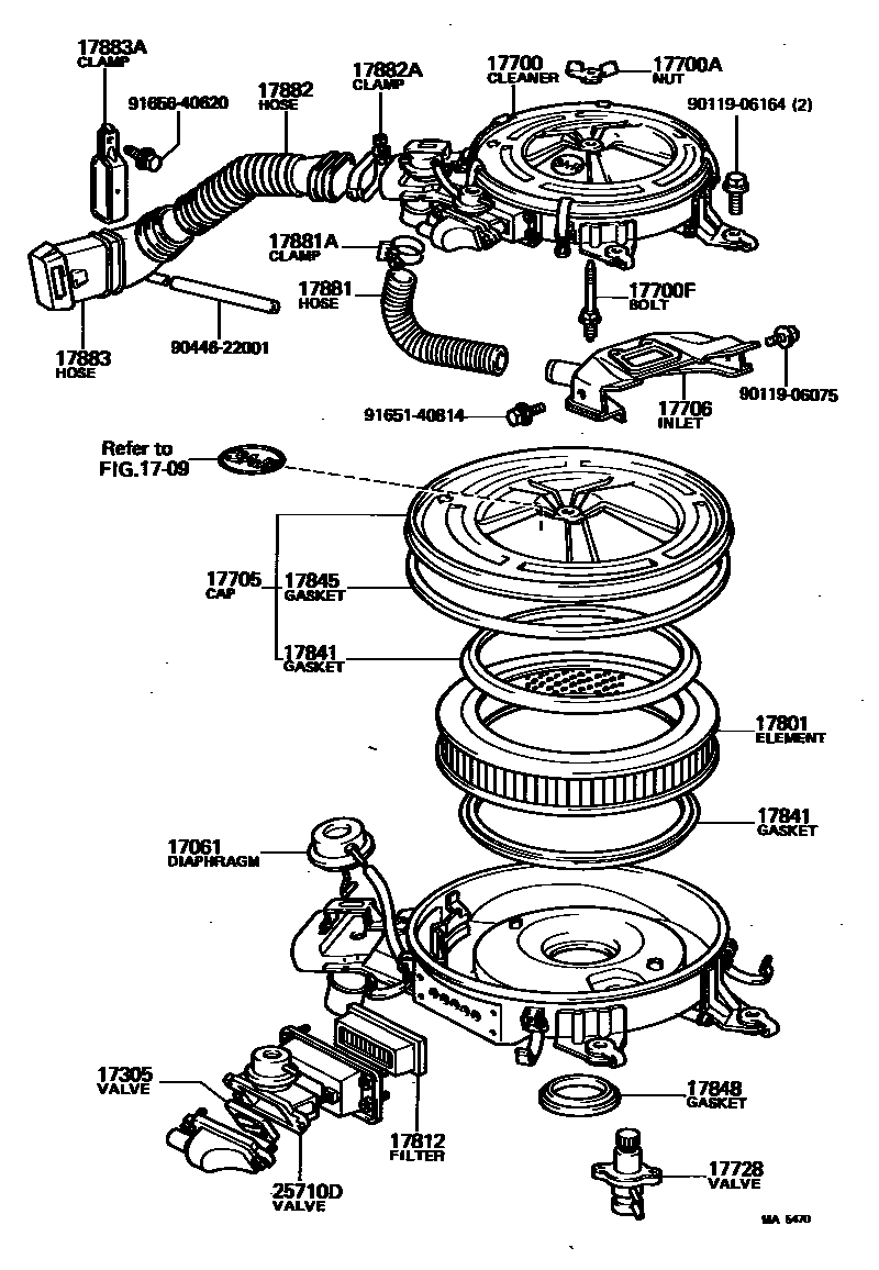 Parts diagram