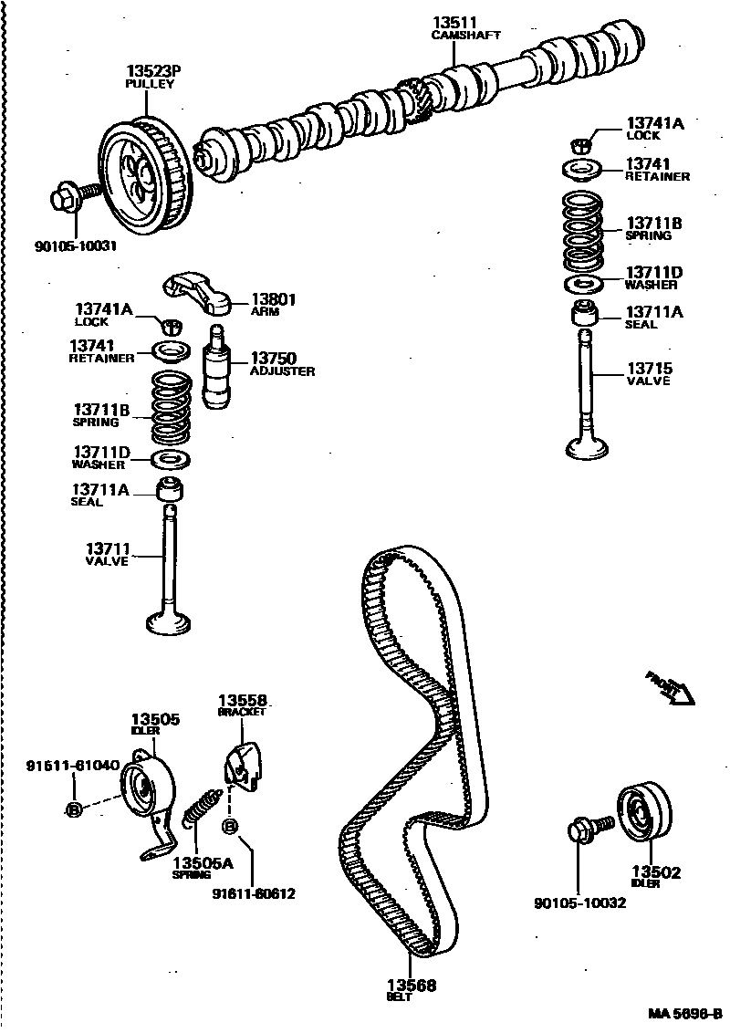 Parts diagram