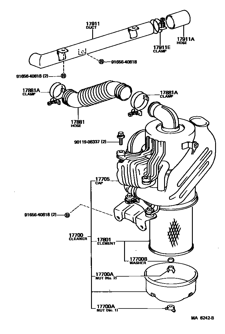 Parts diagram